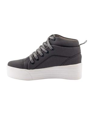 grey lace-up sneakers - 15425997 - Standard Image - 2