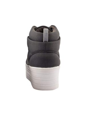 grey lace-up sneakers - 15425997 - Standard Image - 3