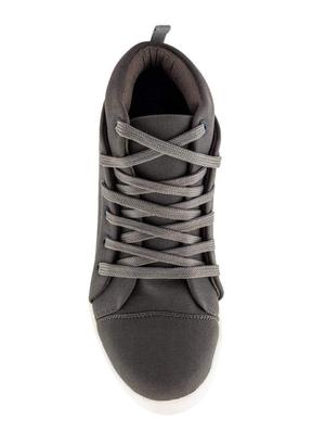 grey lace-up sneakers - 15425997 - Standard Image - 4