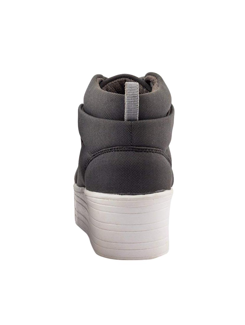 grey lace-up sneakers - 15425997 - Zoom Image - 3