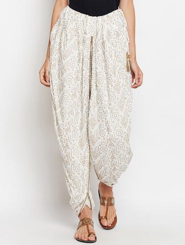 Gold block printed salwar - 15427039 - Very Small Image - 1