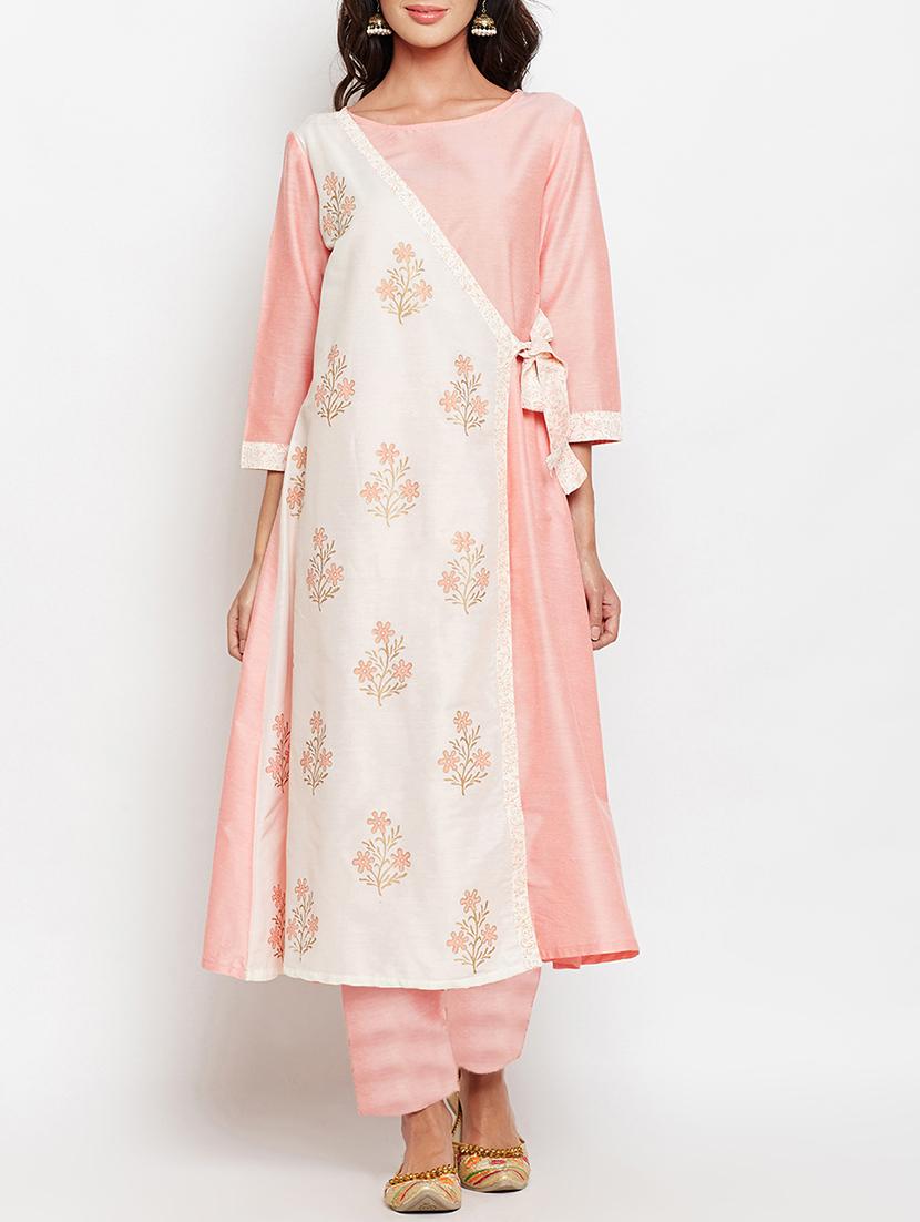 Layered printed kurta - 15427085 - Zoom Image - 1