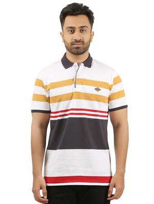 multi cotton blend polo tshirt - 15427299 - Standard Image - 1