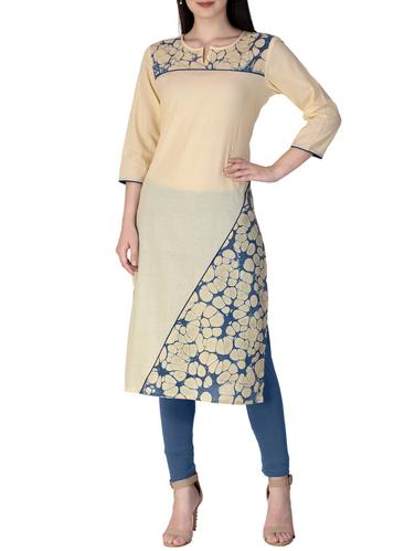 straight printed kurta - 15427596 - Very Small Image - 1