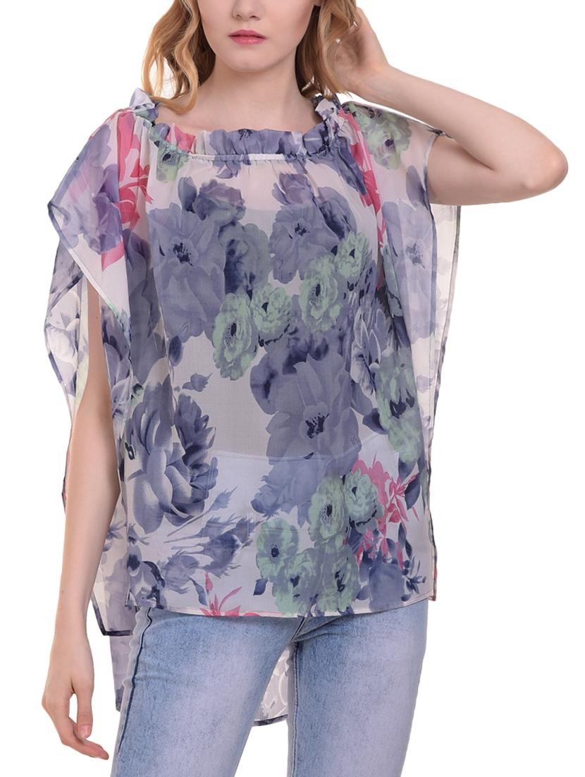 elasticated neck summer poncho - 15427817 - Zoom Image - 1