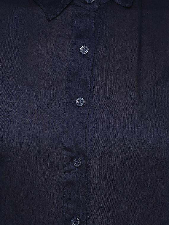 roll up sleeve solid shirt - 15427891 - Zoom Image - 4