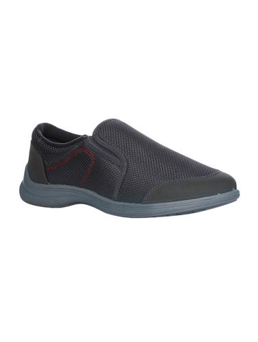 grey Mesh casual slipons - 15427998 - Very Small Image - 1