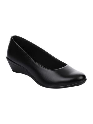 black slip on formal shoes - 15428533 - Standard Image - 1