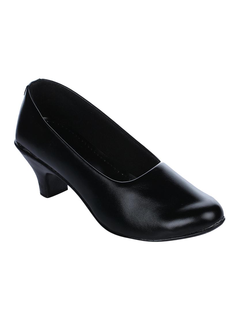 black slip on formal shoes - 15428543 - Zoom Image - 1
