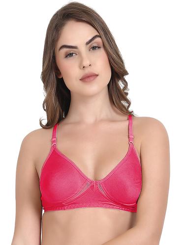3/4 coverage lace insert bra - 15428890 - Very Small Image - 1