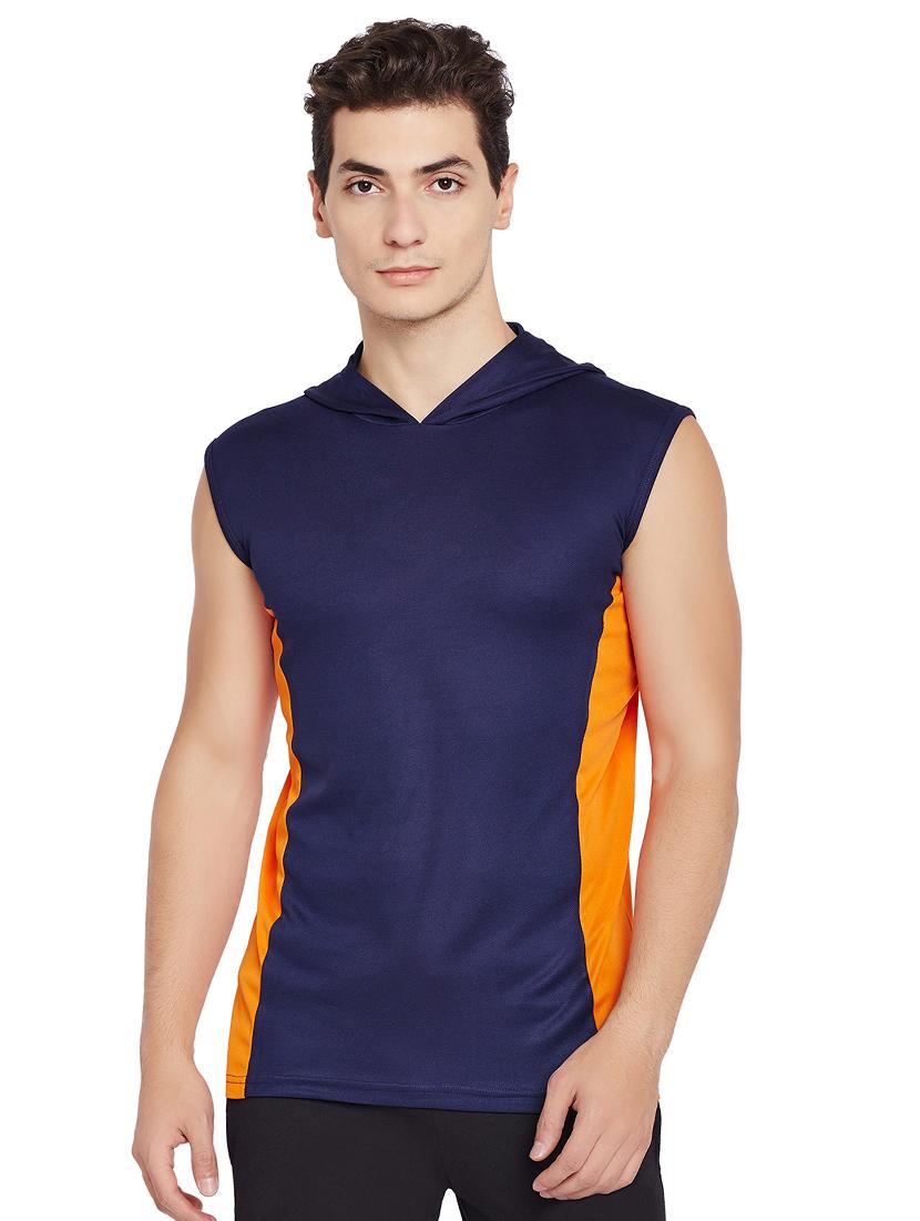 blue polyester t-shirt - 15429088 - Zoom Image - 1