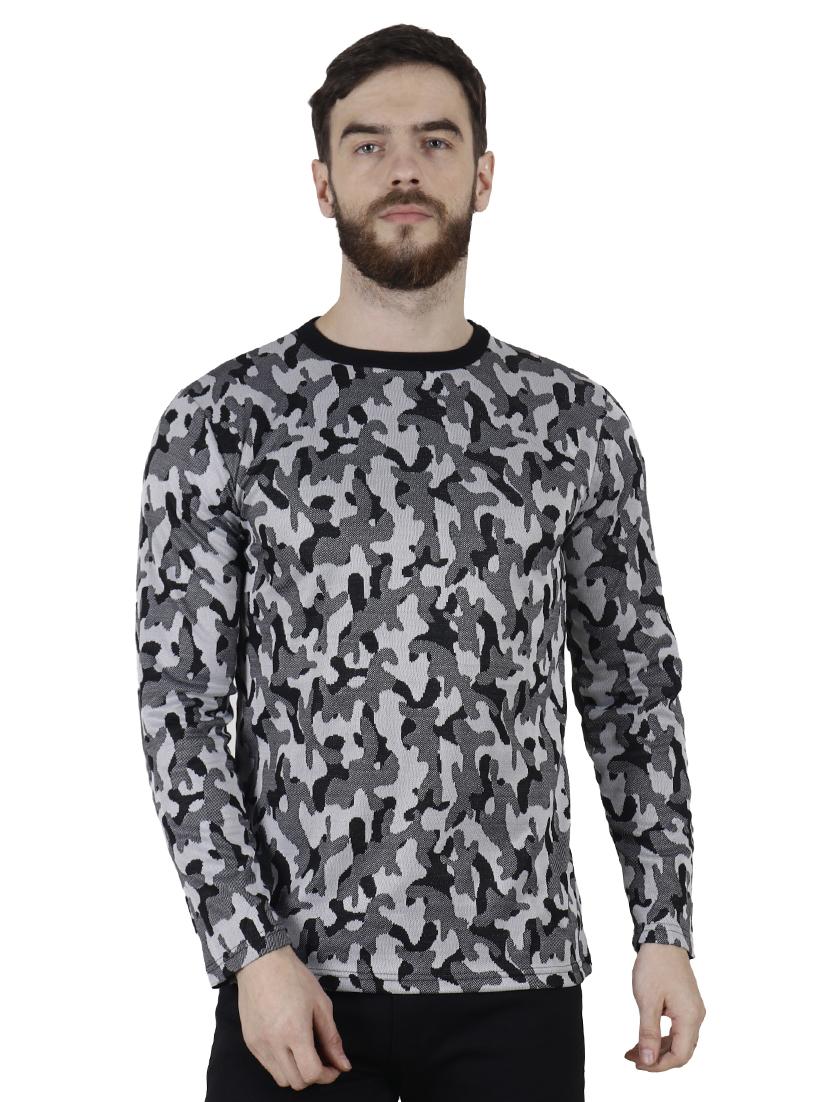 multi colored cotton blend all over print t-shirt - 15429100 - Zoom Image - 1