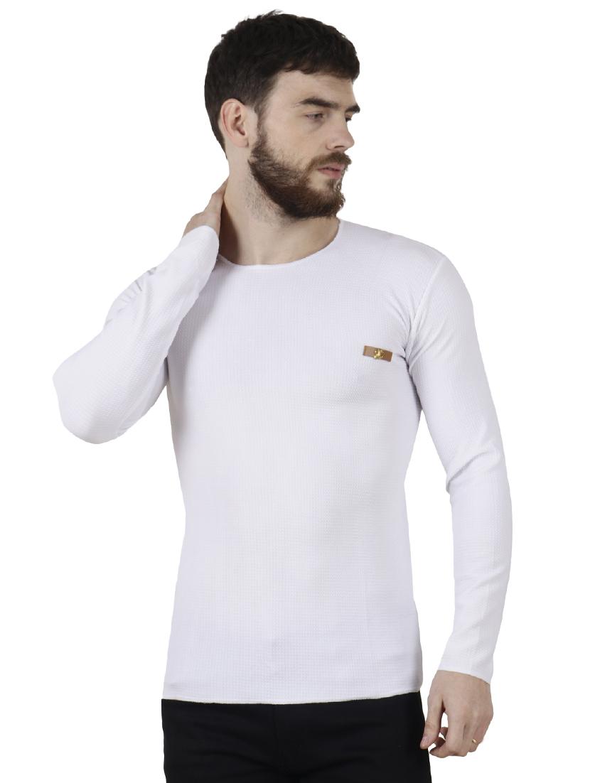 white polyester t-shirt - 15429103 - Zoom Image - 1