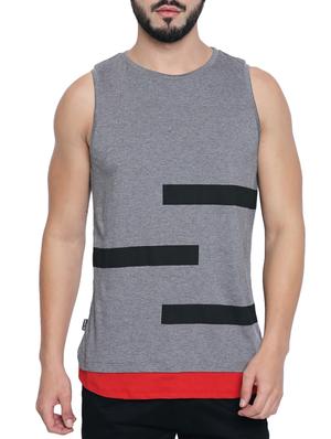 grey cotton blend t-shirt - 15429680 - Standard Image - 1