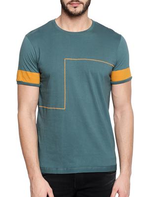 blue cotton t-shirt - 15429686 - Standard Image - 1