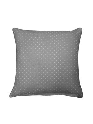 Grey and white Polka Dots Cushion cover - 15429816 - Standard Image - 1