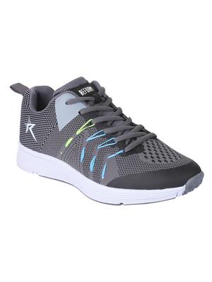 grey Fabric sport shoes - 15430041 - Standard Image - 1