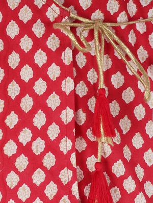 red cotton skirt top - 15430180 - Standard Image - 5