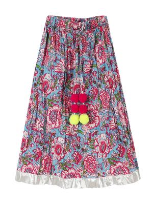 multi colored cotton skirt - 15430195 - Standard Image - 1