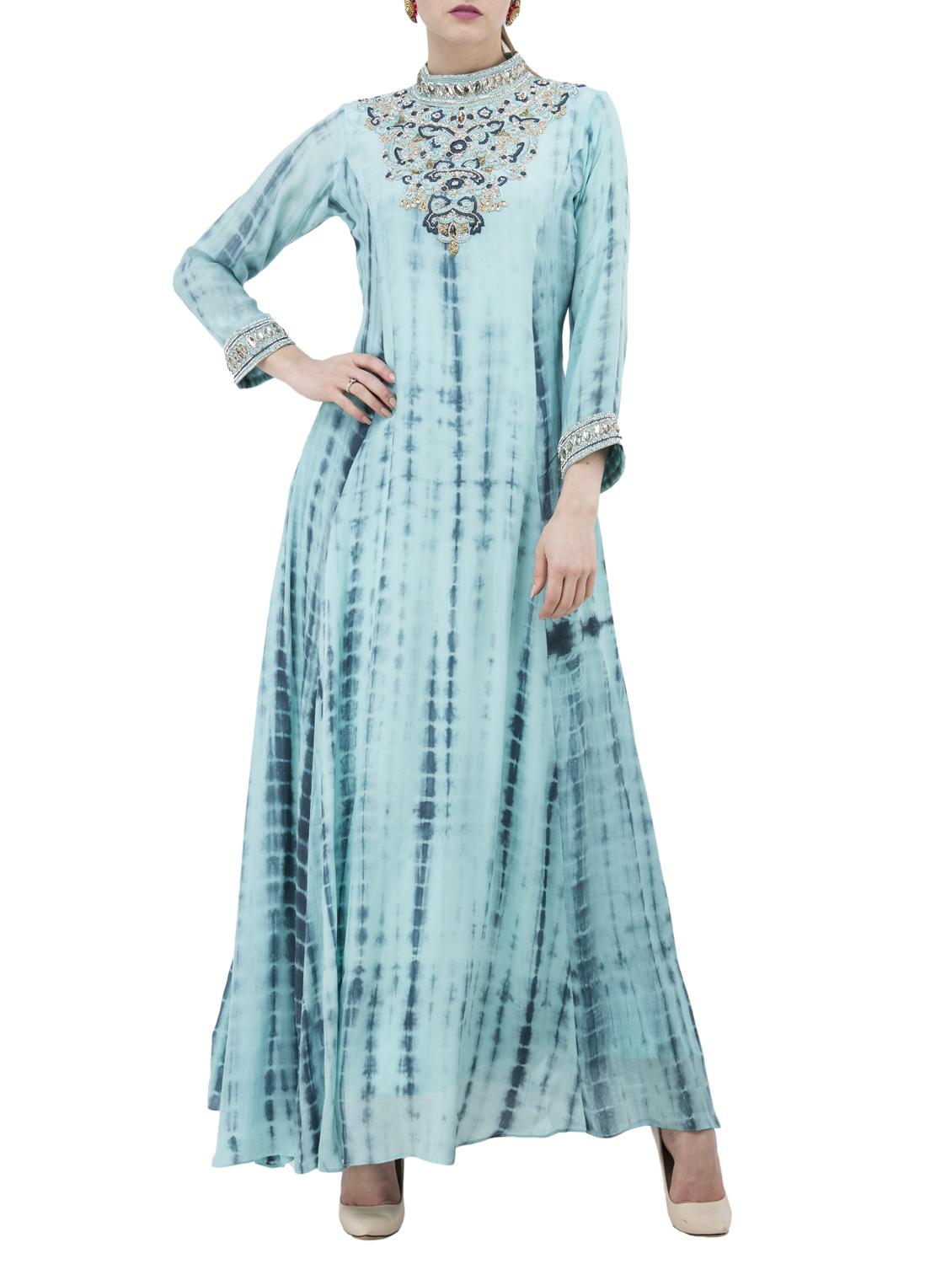 A-line embellished kurta - 15430487 - Zoom Image - 1