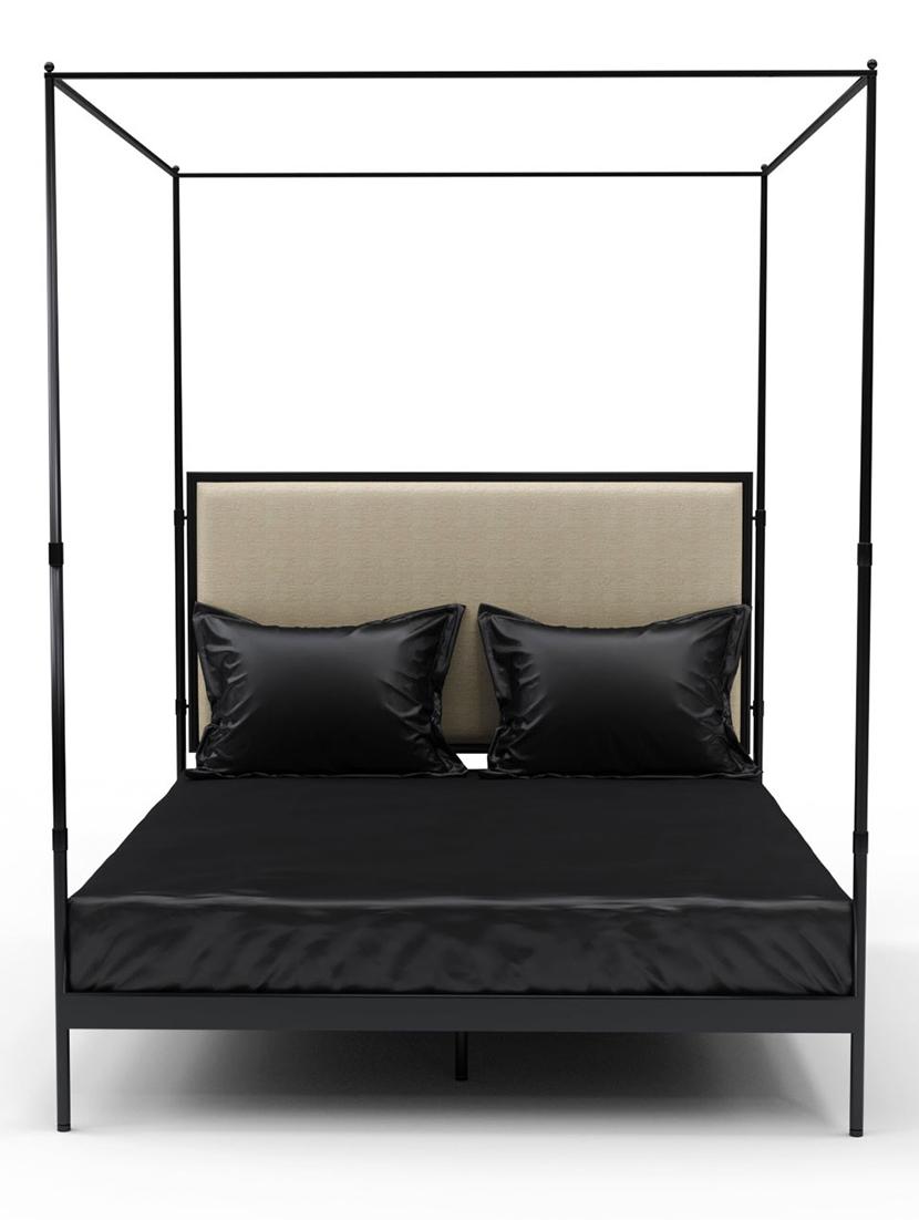 Stoa Paris Satin Double Bedsheet with silky smooth feel - 15431010 - Zoom Image - 1