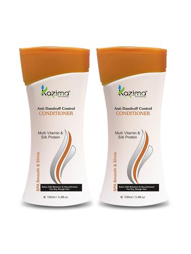 KAZIMA Anti Dandruff Control Conditioner (200ml Pack of 2) For Remove Anti Dandruff & Lice, Healthy Hair Scalp - 15431262 - Very Small Image - 1