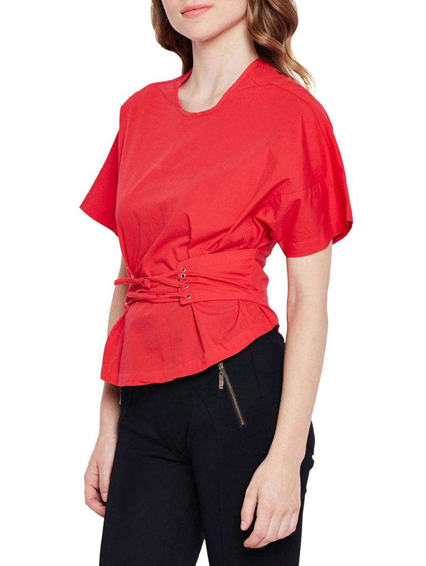 keyhole back corset top - 15431348 - Zoom Image - 2