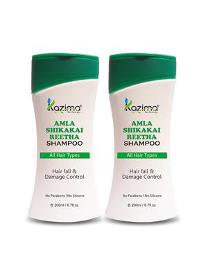 KAZIMA Amla Shikakai Reetha Shampoo (200ml 2PCS) - 15431383 - Standard Image - 1