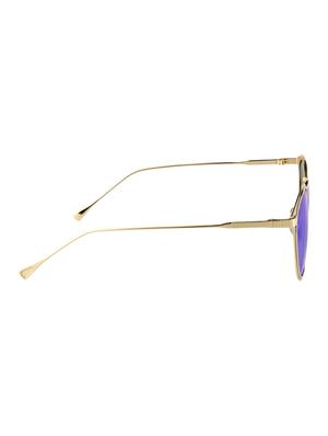 ted smith unisex round sunglasses (ts-mystri_blu) - 15431481 - Standard Image - 3