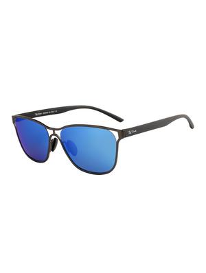ted smith unisex wayfarer sunglasses (ts-p0975_blu) - 15431487 - Standard Image - 2