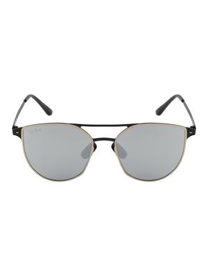 Ted Smith Unisex Aviator Sunglasses (TS-P1055_SIL) - 15431540 - Standard Image - 1