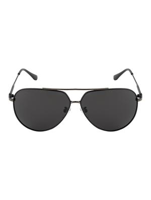 Ted Smith Unisex Aviator Sunglasses (TS-P0967_SIL) - 15431564 - Standard Image - 1
