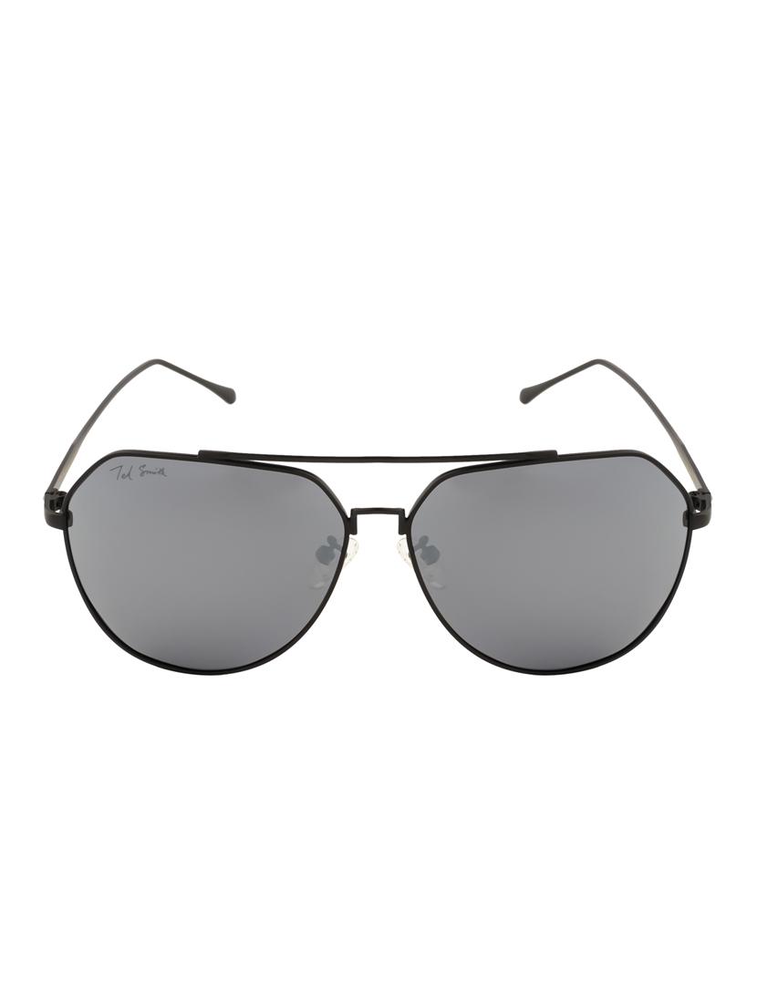 ted smith unisex aviator sunglasses (ts-p0951_m.blk) - 15431576 - Zoom Image - 1