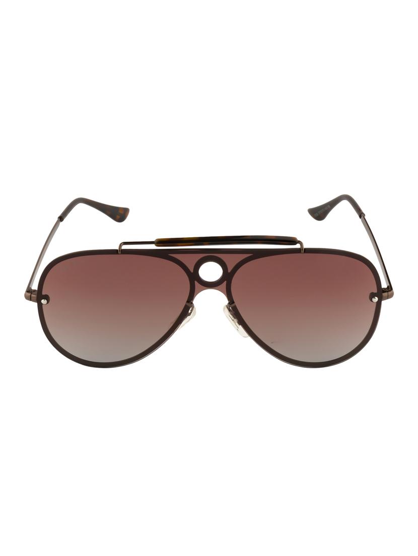 ted smith unisex aviator sunglasses (ts-p0938_brn) - 15431578 - Zoom Image - 1