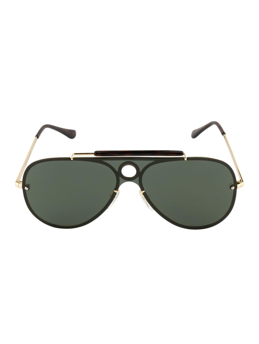 Ted Smith Unisex Aviator Sunglasses (TS-P0938_GRN) - 15431579 - Zoom Image - 1