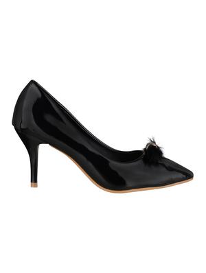 black slip on pumps - 15431600 - Standard Image - 2