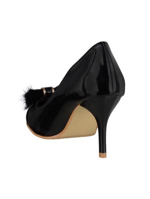 black slip on pumps - 15431600 - Standard Image - 3
