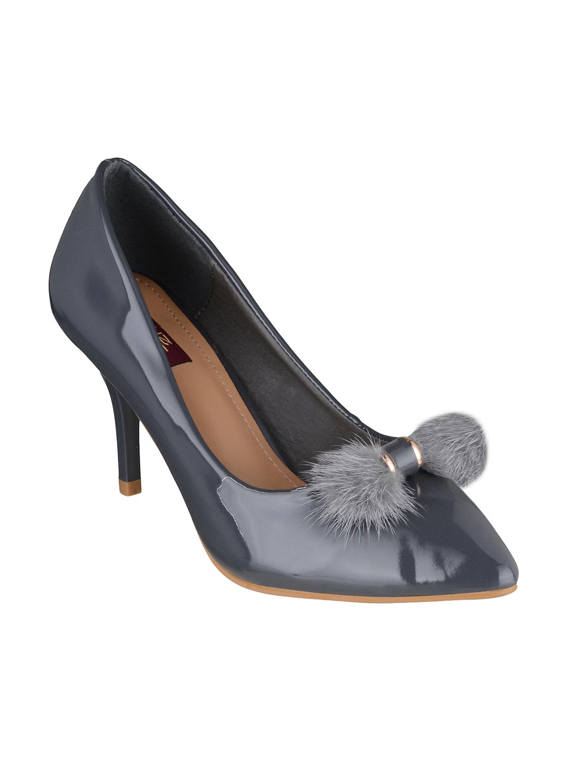 grey slip on pumps - 15431602 - Zoom Image - 1