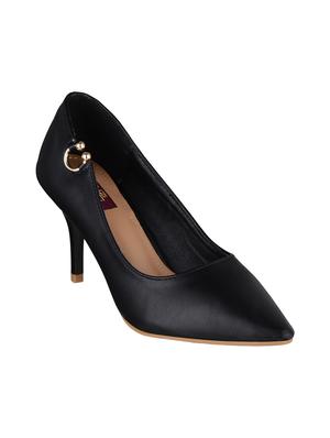 black slip on pumps - 15431609 - Standard Image - 1