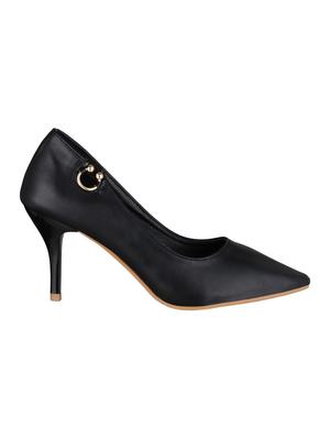 black slip on pumps - 15431609 - Standard Image - 2