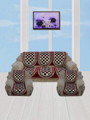 Velvet 5 SEATER SOFA COVER - 15432379 - Standard Image - 1