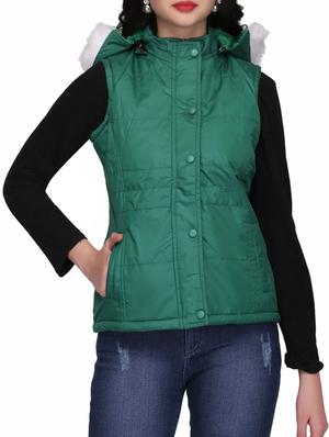 quilted & padded hooded jacket - 15432493 - Standard Image - 1