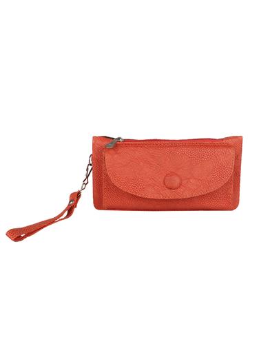 orange leatherette (pu) regular pouch - 15432510 - Very Small Image - 1