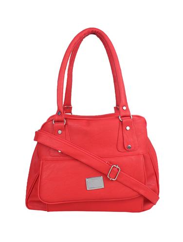 red leatherette (pu) regular handbag - 15432992 - Very Small Image - 1