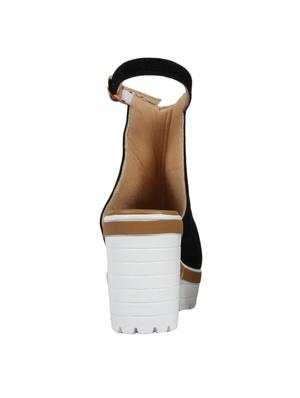black ankle strap sandals - 15433363 - Standard Image - 3