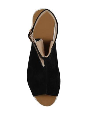 black ankle strap sandals - 15433363 - Standard Image - 4