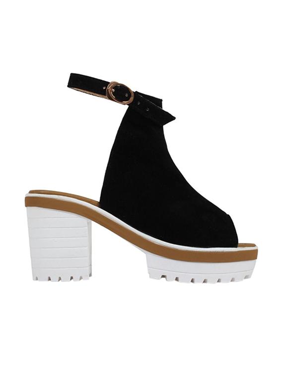 black ankle strap sandals - 15433363 - Zoom Image - 2