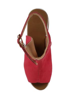 pink ankle strap sandals - 15433364 - Standard Image - 4