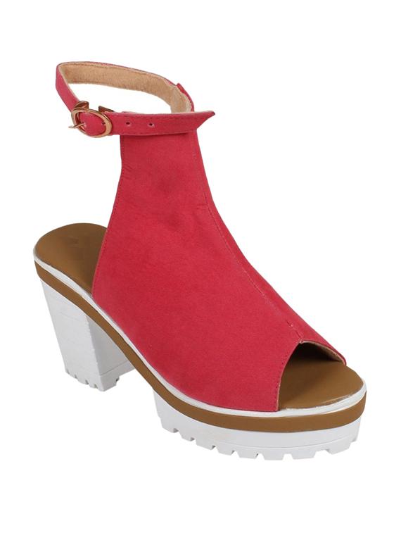 pink ankle strap sandals - 15433364 - Zoom Image - 1