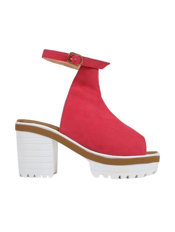 pink ankle strap sandals - 15433364 - Zoom Image - 2